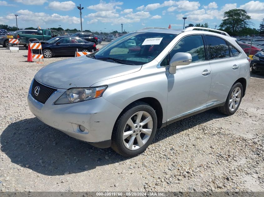 2010 Lexus Rx 350 350 VIN: 2T2ZK1BA4AC038654 Lot: 39519760