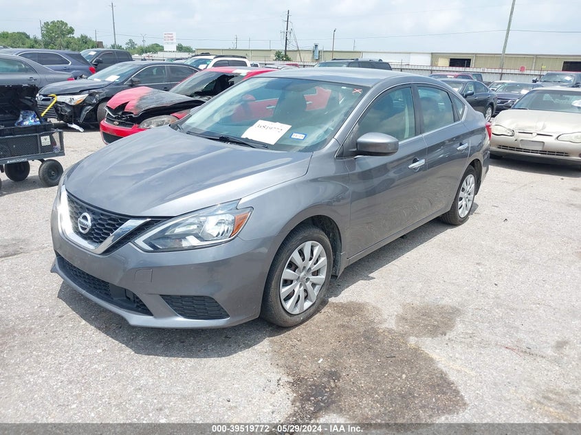 VIN 3N1AB7AP6KY456857 2019 NISSAN SENTRA S/SV/SR/SL