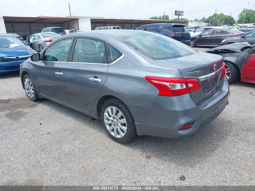 VIN 3N1AB7AP6KY456857 2019 NISSAN SENTRA S/SV/SR/SL