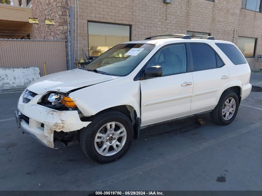 2004 Acura Mdx VIN: 2HNYD188X4H522590 Lot: 39519780