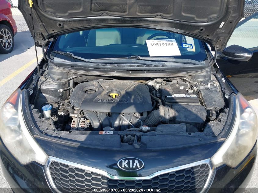 2015 Kia Forte Lx VIN: KNAFX4A64F5256781 Lot: 39519788