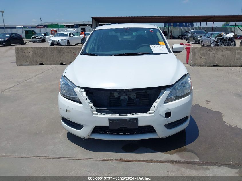 2014 Nissan Sentra Sv VIN: 3N1AB7AP0EY323435 Lot: 39519797