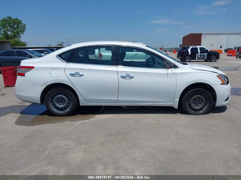 2014 Nissan Sentra Sv VIN: 3N1AB7AP0EY323435 Lot: 39519797