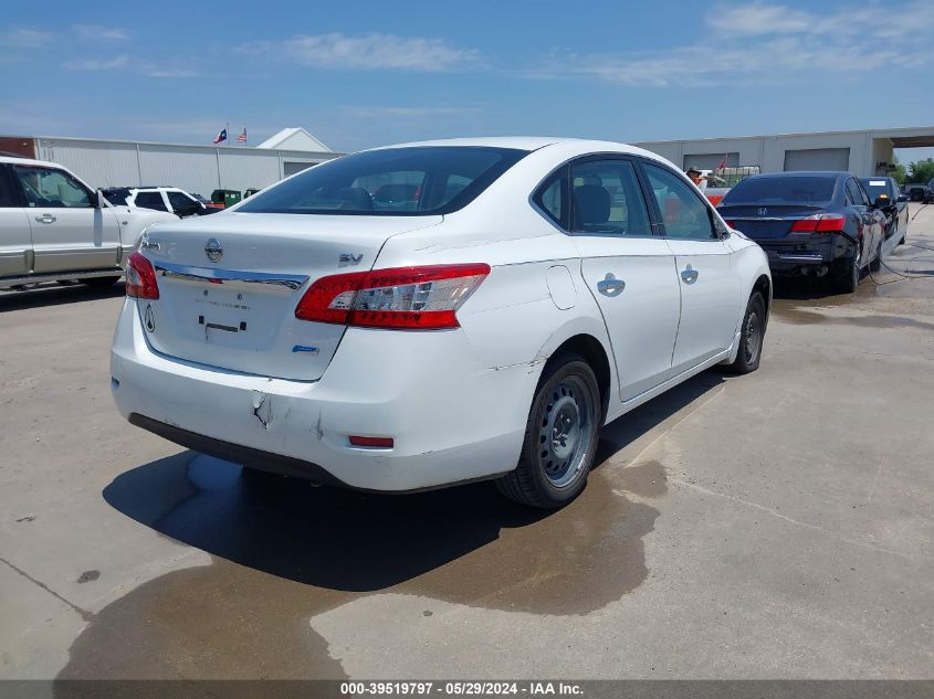 2014 Nissan Sentra Sv VIN: 3N1AB7AP0EY323435 Lot: 39519797