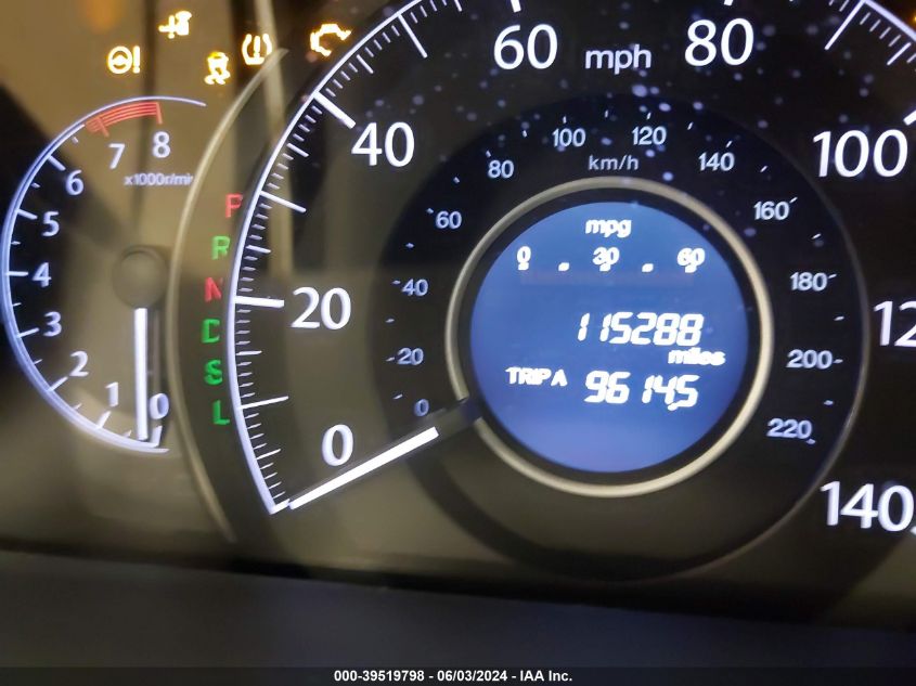 2015 Honda Cr-V Ex-L VIN: 2HKRM4H75FH660146 Lot: 39519798