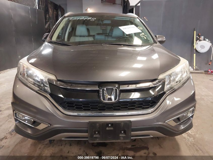 2015 Honda Cr-V Ex-L VIN: 2HKRM4H75FH660146 Lot: 39519798