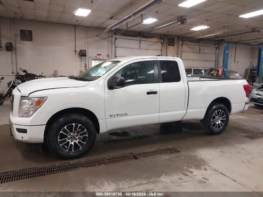 2024 Nissan Titan Crew Cab Sv 4X4 VIN: 1N6AA1CD7RN107047 Lot: 39519799