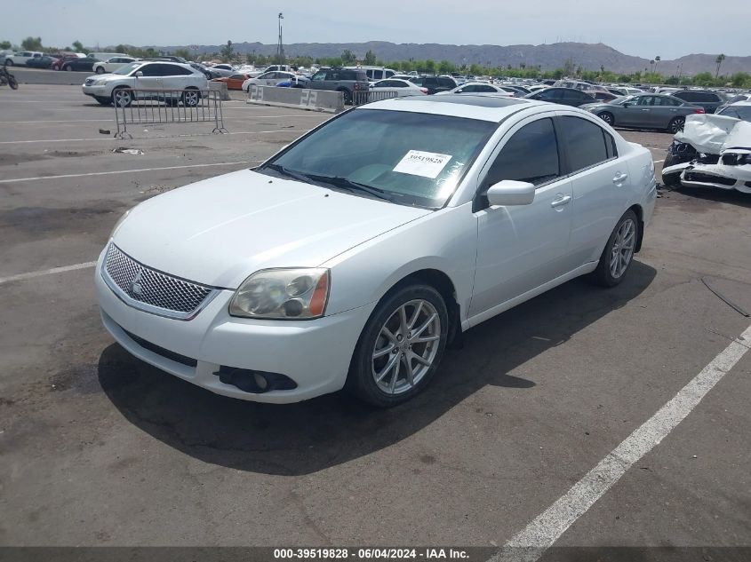 2012 Mitsubishi Galant Es/Se VIN: 4A32B3FF7CE023442 Lot: 39519828