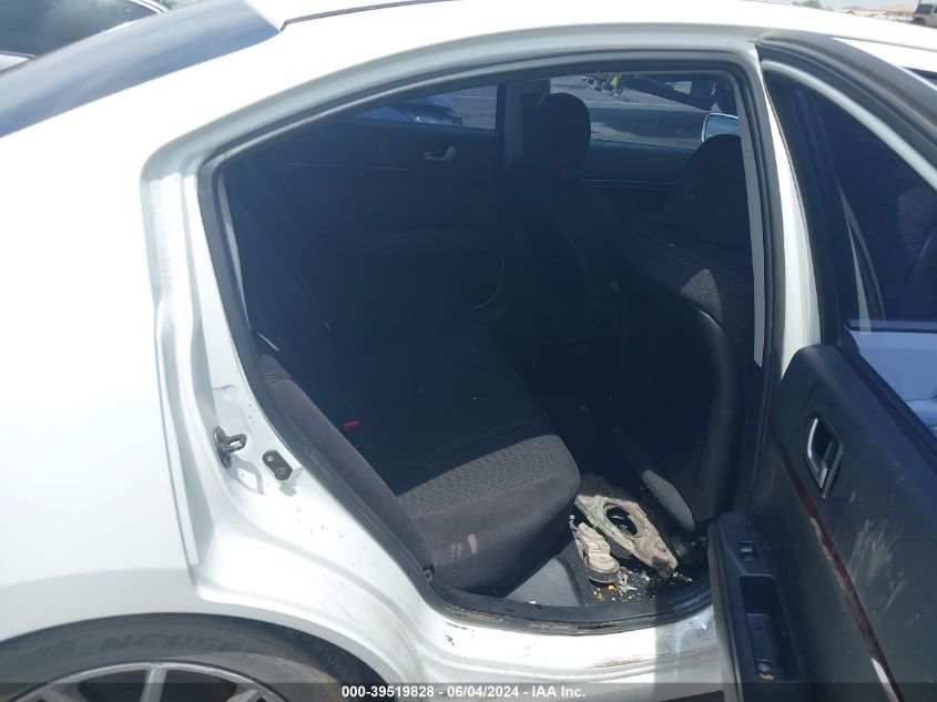 2012 Mitsubishi Galant Es/Se VIN: 4A32B3FF7CE023442 Lot: 39519828