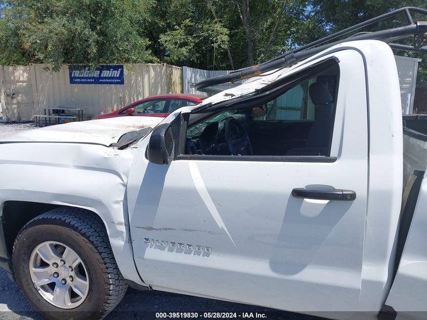 2016 Chevrolet Silverado C1500/C1500 Ls VIN: 1GCNCNEHXGZ225640 Lot: 39519830