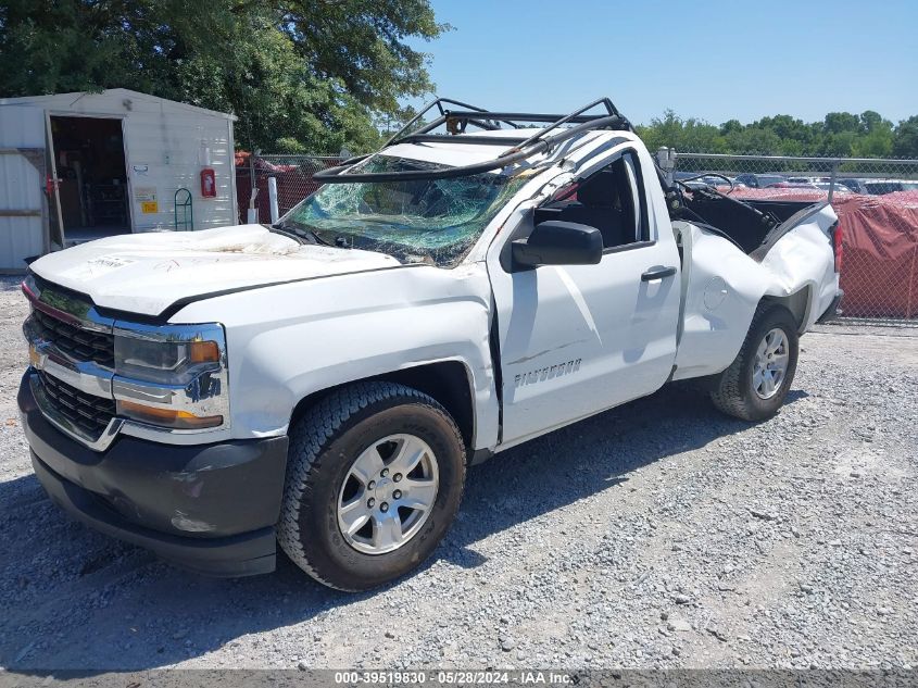 2016 Chevrolet Silverado C1500/C1500 Ls VIN: 1GCNCNEHXGZ225640 Lot: 39519830