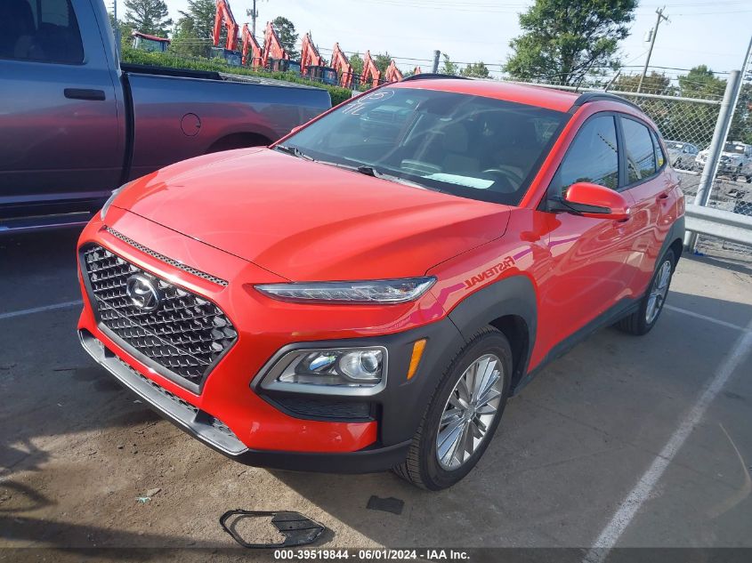 2019 Hyundai Kona Sel VIN: KM8K22AA3KU210492 Lot: 40427016