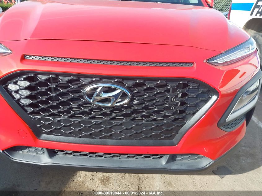 2019 Hyundai Kona Sel VIN: KM8K22AA3KU210492 Lot: 40427016