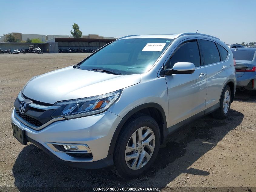 2015 Honda Cr-V Ex-L VIN: 2HKRM3H72FH520596 Lot: 39519880