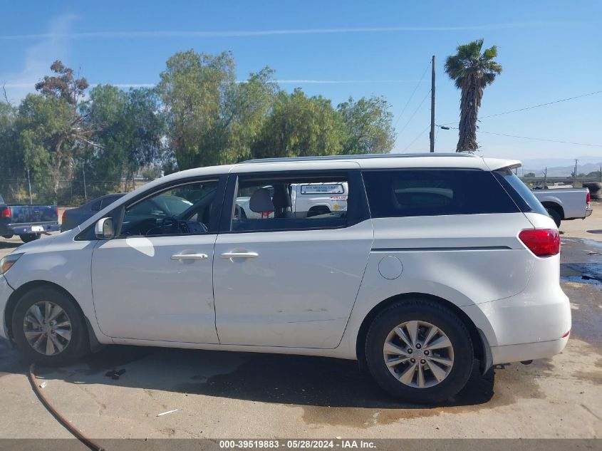 2016 Kia Sedona Lx VIN: KNDMB5C18G6100058 Lot: 39519883