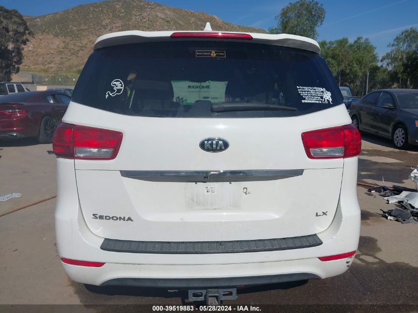 KNDMB5C18G6100058 2016 Kia Sedona Lx