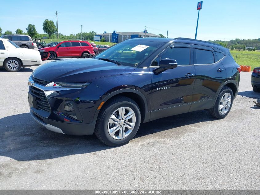 2020 Chevrolet Blazer Fwd 2Lt VIN: 3GNKBCRS7LS590257 Lot: 39519897