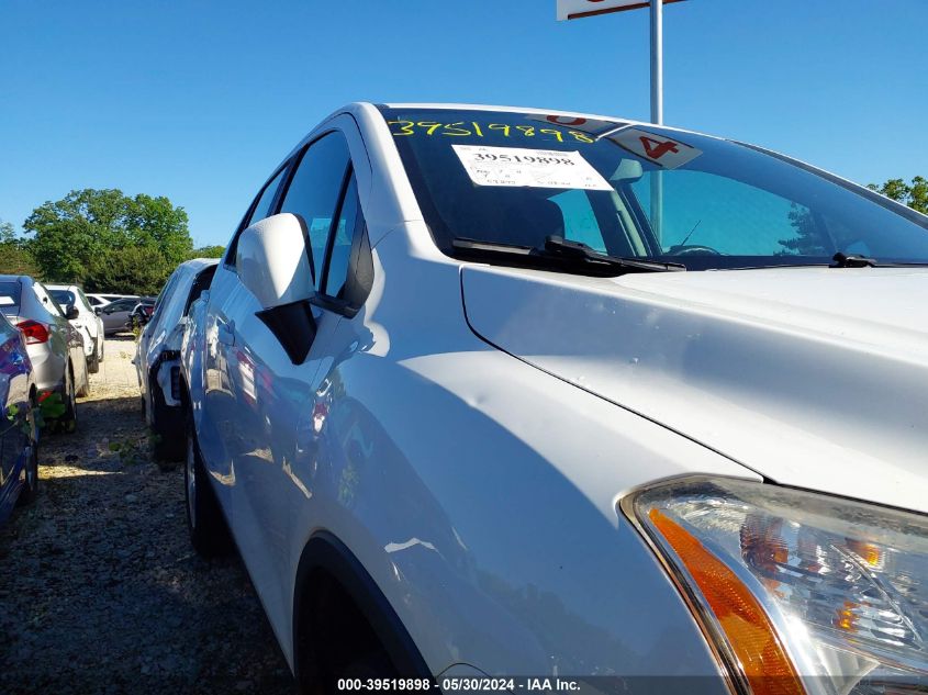 2015 Chevrolet Trax 1Ls VIN: KL7CJPSB0FB099768 Lot: 39519898
