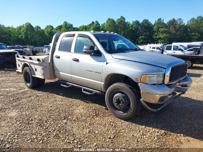 2004 Dodge Ram 3500 Slt/Laramie/St VIN: 3D7MU48C84FG12208 Lot: 39519902