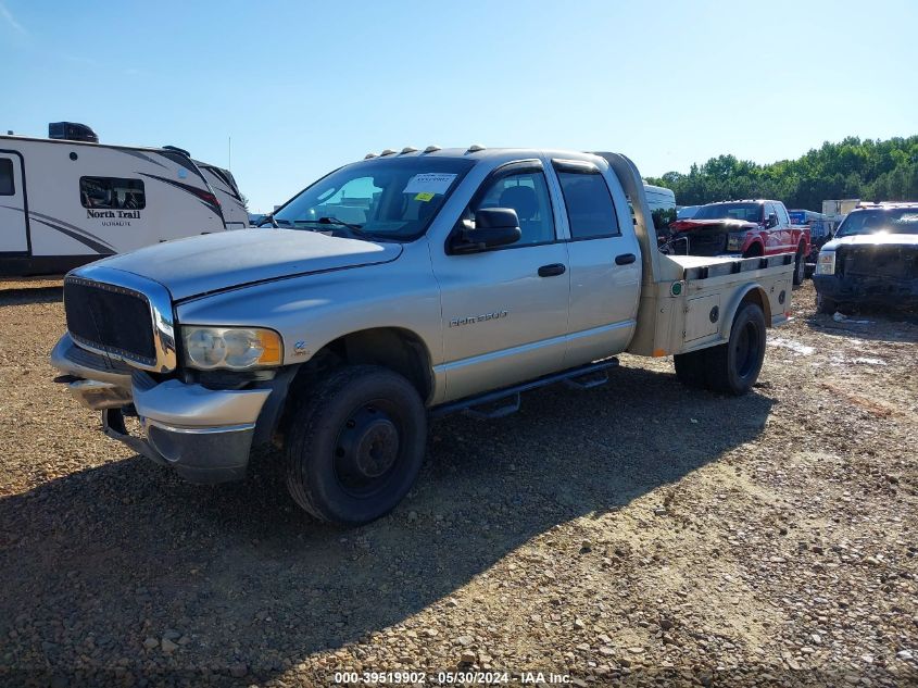 2004 Dodge Ram 3500 Slt/Laramie/St VIN: 3D7MU48C84FG12208 Lot: 39519902