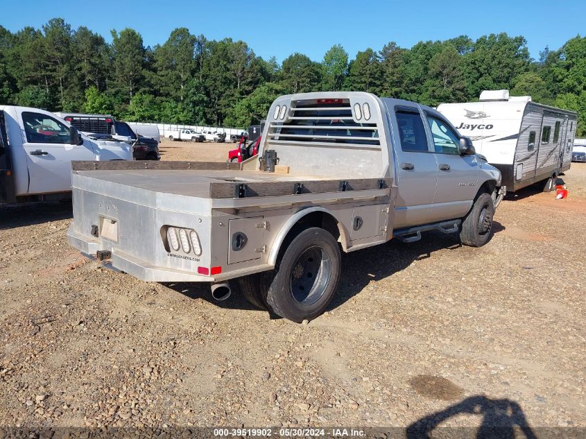 2004 Dodge Ram 3500 Slt/Laramie/St VIN: 3D7MU48C84FG12208 Lot: 39519902