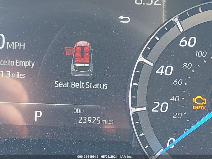 2021 Toyota Highlander Hybrid Platinum VIN: 5TDFARAH8MS007989 Lot: 39519912