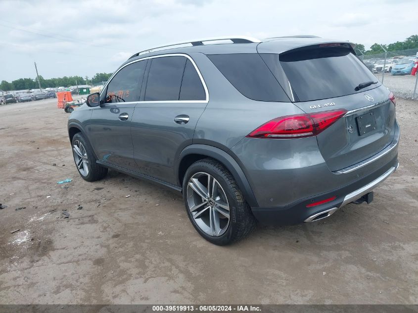 2020 Mercedes-Benz Gle 450 4Matic VIN: 4JGFB5KB8LA220660 Lot: 39519913