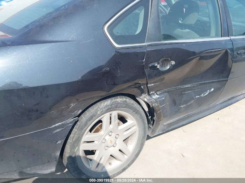 2012 Chevrolet Impala Lt VIN: 2G1WG5E32C1109079 Lot: 39519921