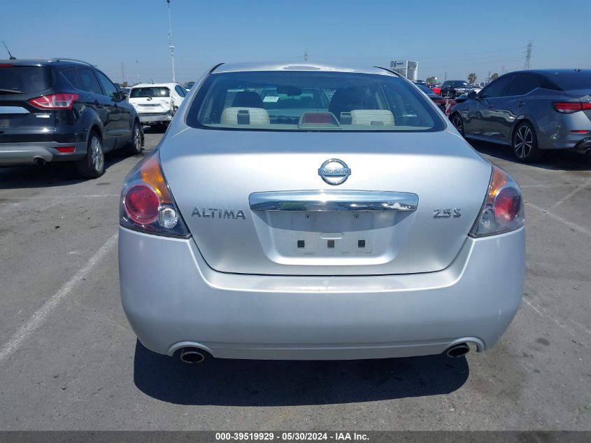 2010 Nissan Altima 2.5 S VIN: 1N4AL2AP9AN452722 Lot: 39519929