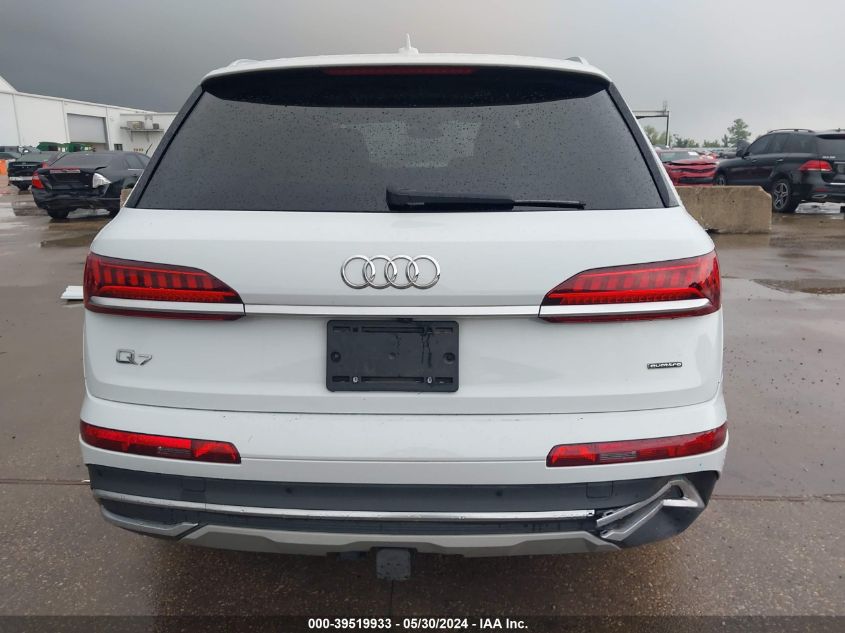 2021 Audi Q7 Premium Plus 55 Tfsi Quattro Tiptronic VIN: WA1LXAF73MD016687 Lot: 39519933