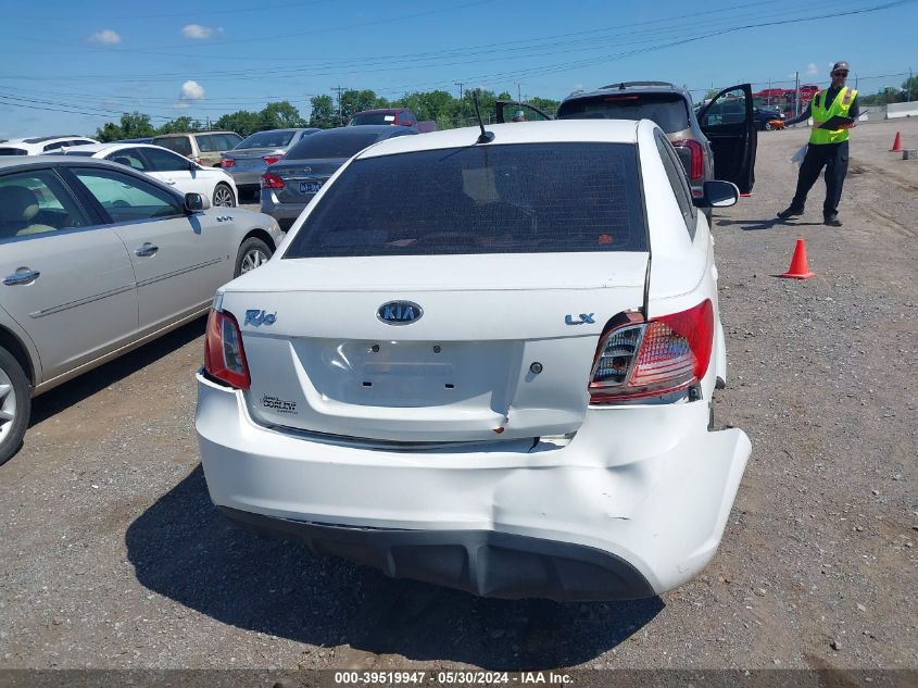 2011 Kia Rio Lx VIN: KNADH4A34B6954810 Lot: 39519947