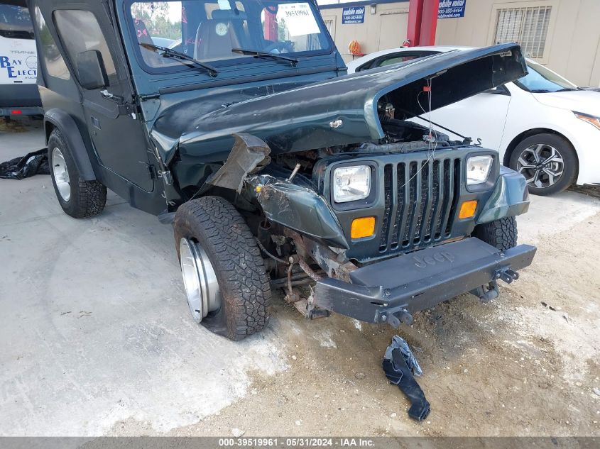 1994 Jeep Wrangler / Yj Se VIN: 1J4FY29S9RP472277 Lot: 39519961