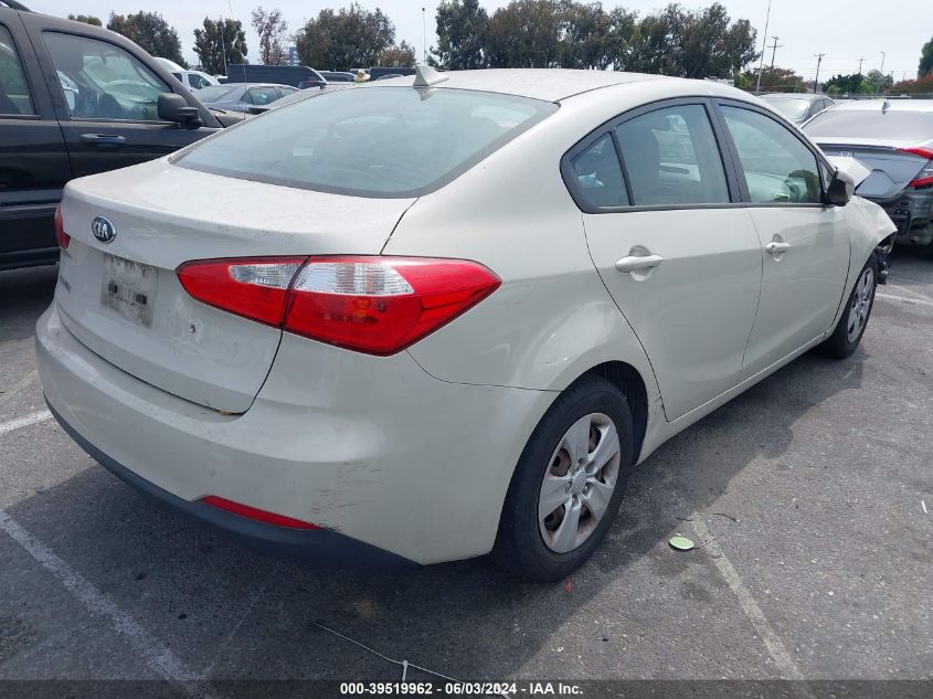 2014 Kia Forte Lx VIN: KNAFK4A6XE5215455 Lot: 39519962