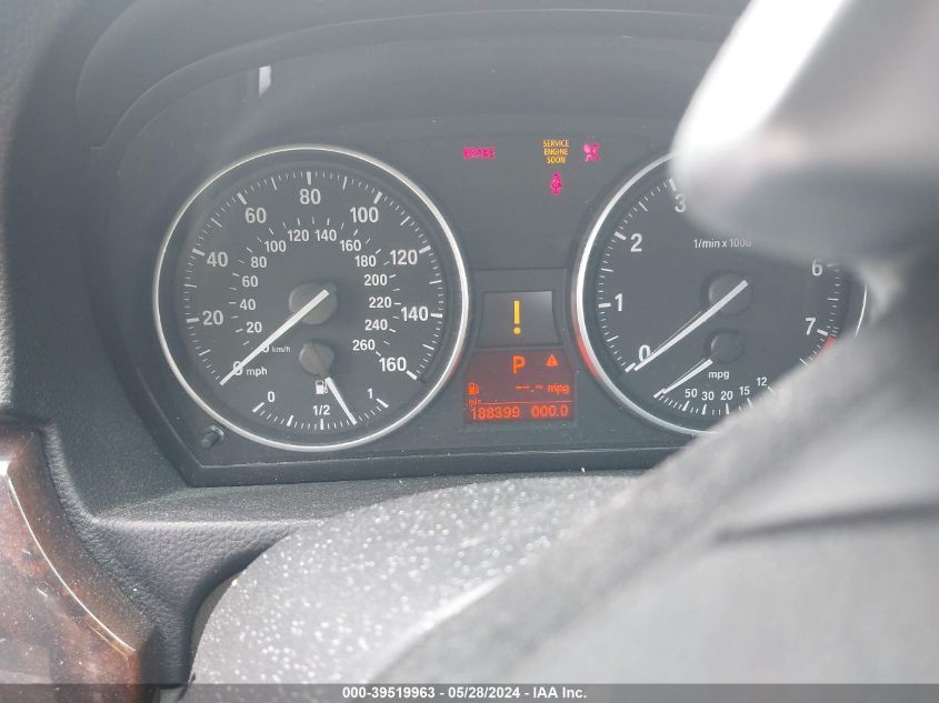 2008 BMW 328I VIN: WBAVA37598NL18751 Lot: 39519963