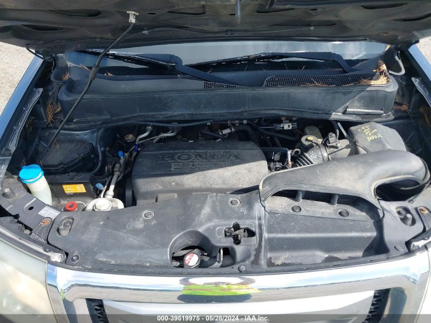 2011 Honda Pilot Ex-L VIN: 5FNYF4H52BB092399 Lot: 39519975