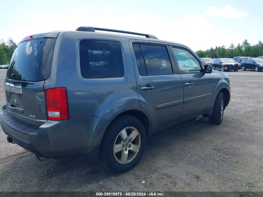 2011 Honda Pilot Ex-L VIN: 5FNYF4H52BB092399 Lot: 39519975