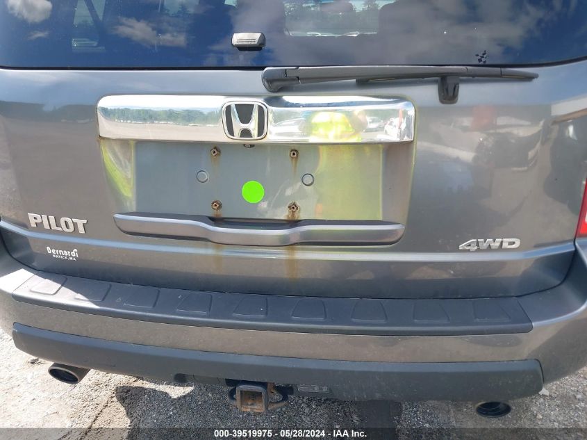 2011 Honda Pilot Ex-L VIN: 5FNYF4H52BB092399 Lot: 39519975