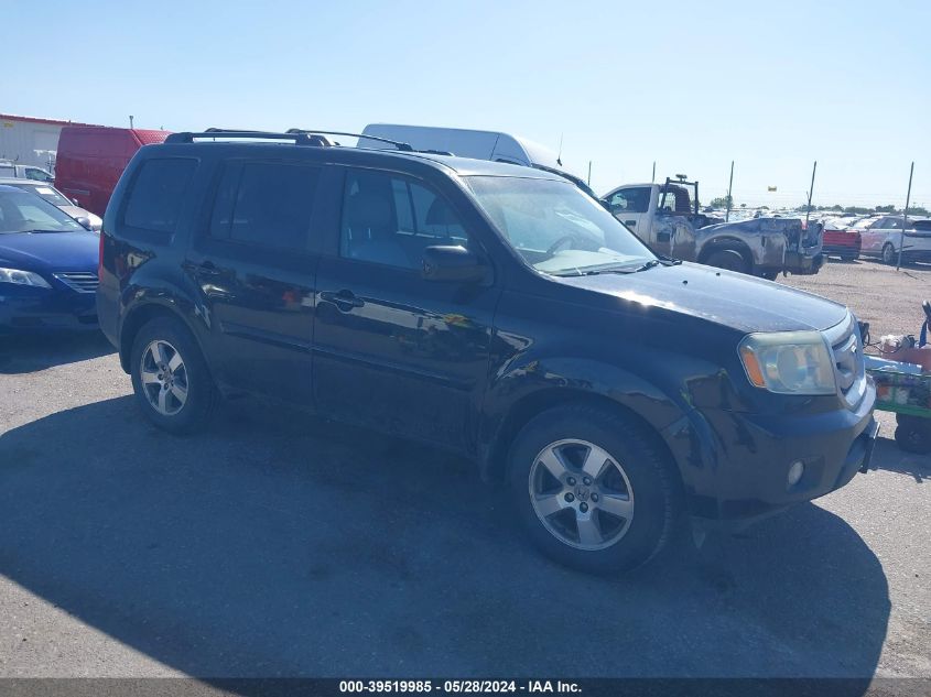 2011 Honda Pilot Ex-L VIN: 5FNYF4H58BB009557 Lot: 39519985