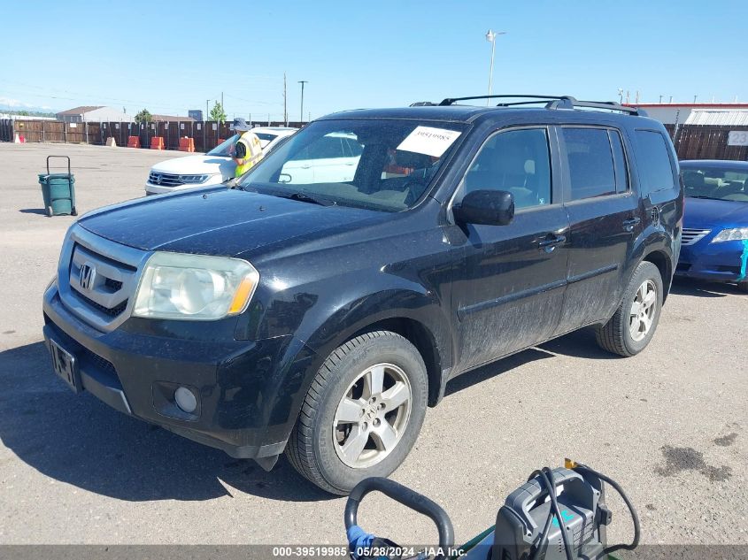 2011 Honda Pilot Ex-L VIN: 5FNYF4H58BB009557 Lot: 39519985