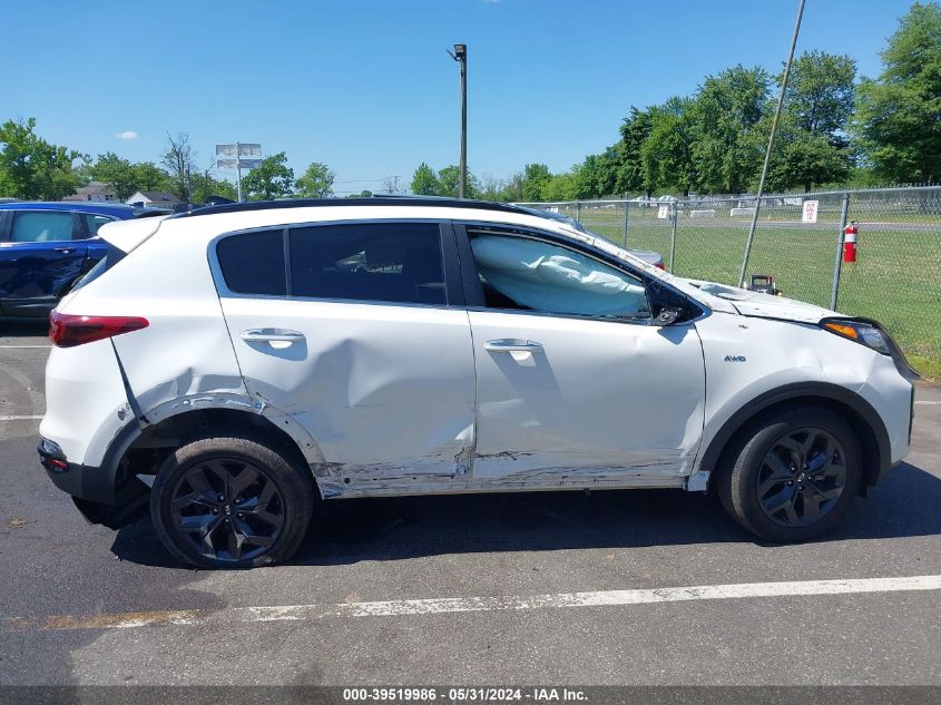 2020 Kia Sportage S VIN: KNDP6CAC7L7765614 Lot: 39519986