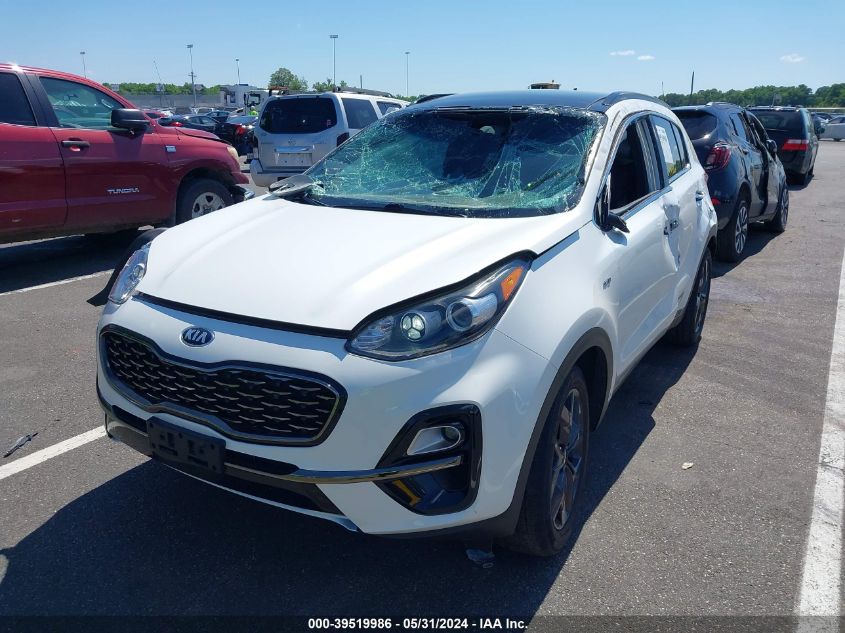 2020 Kia Sportage S VIN: KNDP6CAC7L7765614 Lot: 39519986