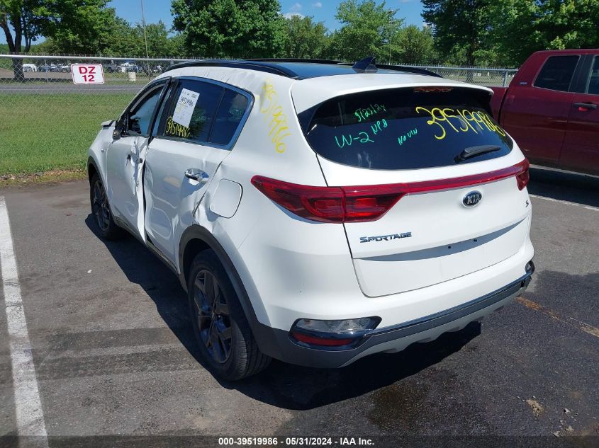 2020 Kia Sportage S VIN: KNDP6CAC7L7765614 Lot: 39519986