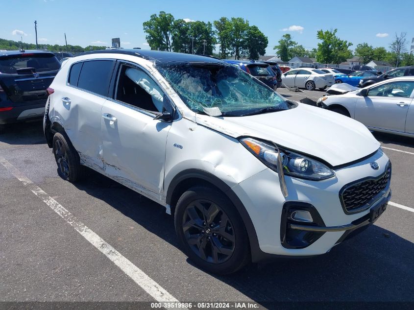 2020 Kia Sportage S VIN: KNDP6CAC7L7765614 Lot: 39519986