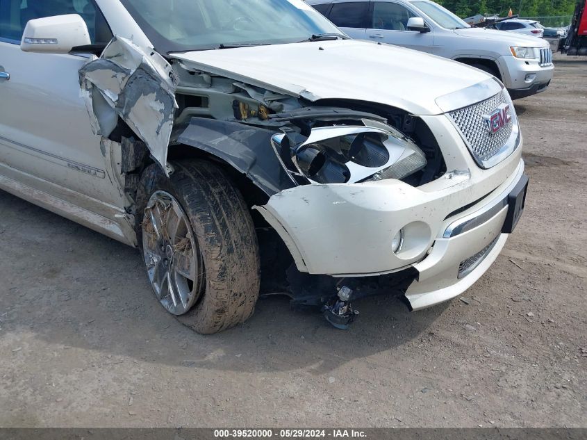 2012 GMC Acadia Denali VIN: 1GKKVTED6CJ385185 Lot: 39520000