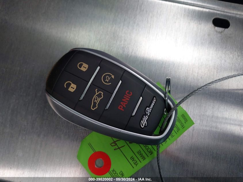 2019 Alfa Romeo Giulia Ti Rwd VIN: ZARFAMBN7K7622554 Lot: 39520002