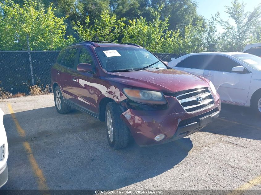 2007 Hyundai Santa Fe Limited/Se VIN: 5NMSH13E47H080752 Lot: 39520016