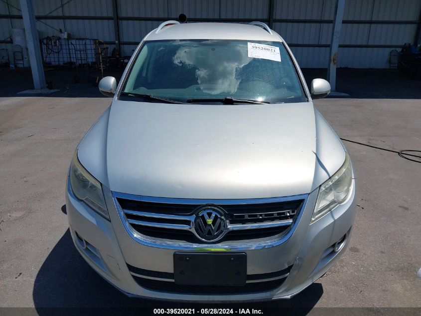 2009 Volkswagen Tiguan Se VIN: WVGAV75N99W545154 Lot: 39520021
