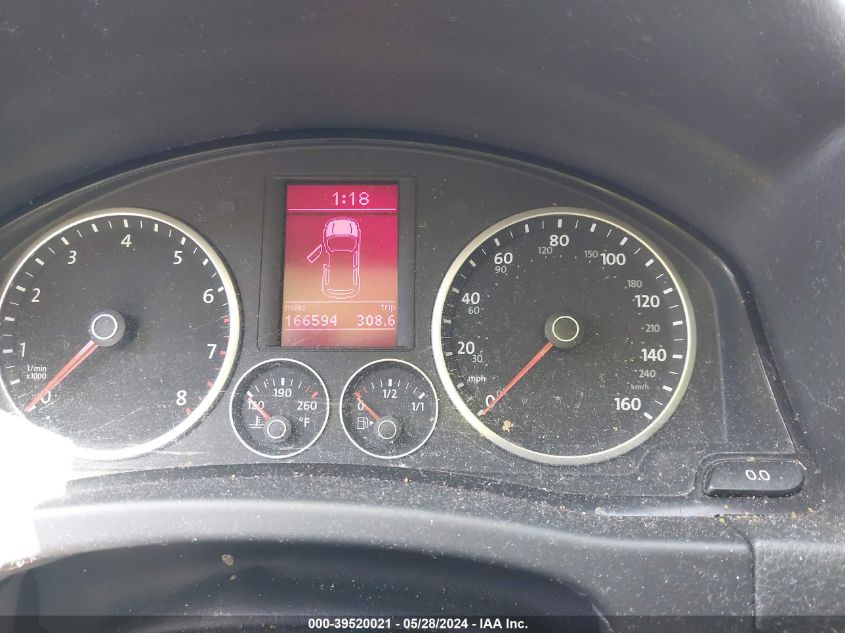 2009 Volkswagen Tiguan Se VIN: WVGAV75N99W545154 Lot: 39520021