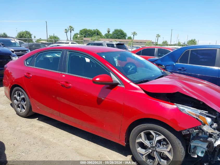 2020 Kia Forte Lxs VIN: 3KPF24AD1LE183157 Lot: 39520025