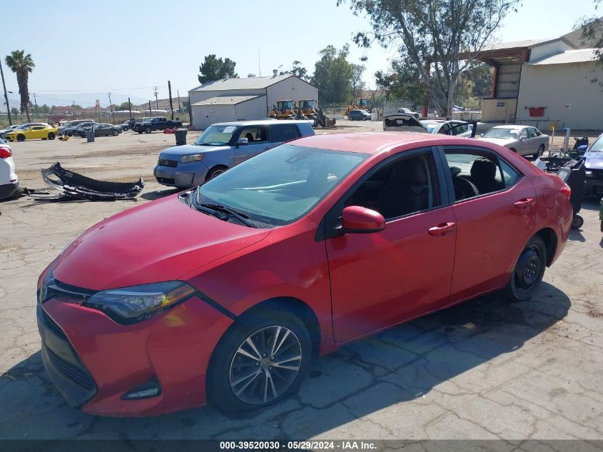 2017 Toyota Corolla Le VIN: 5YFBURHE1HP580121 Lot: 39520030